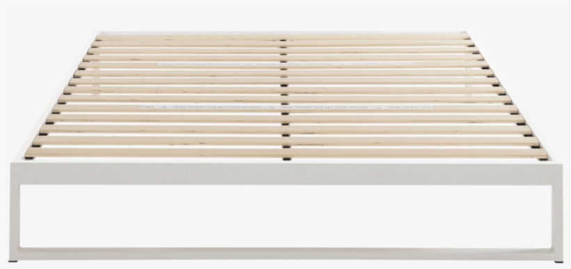 Snow White Steel Bed Frame Design By Keetsa - Bed Frame, transparent png download