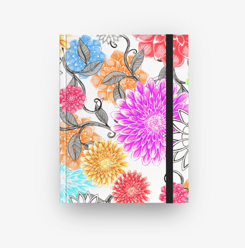 Caderno Florais Da Lua De Lundaysna - Zinnia, transparent png download