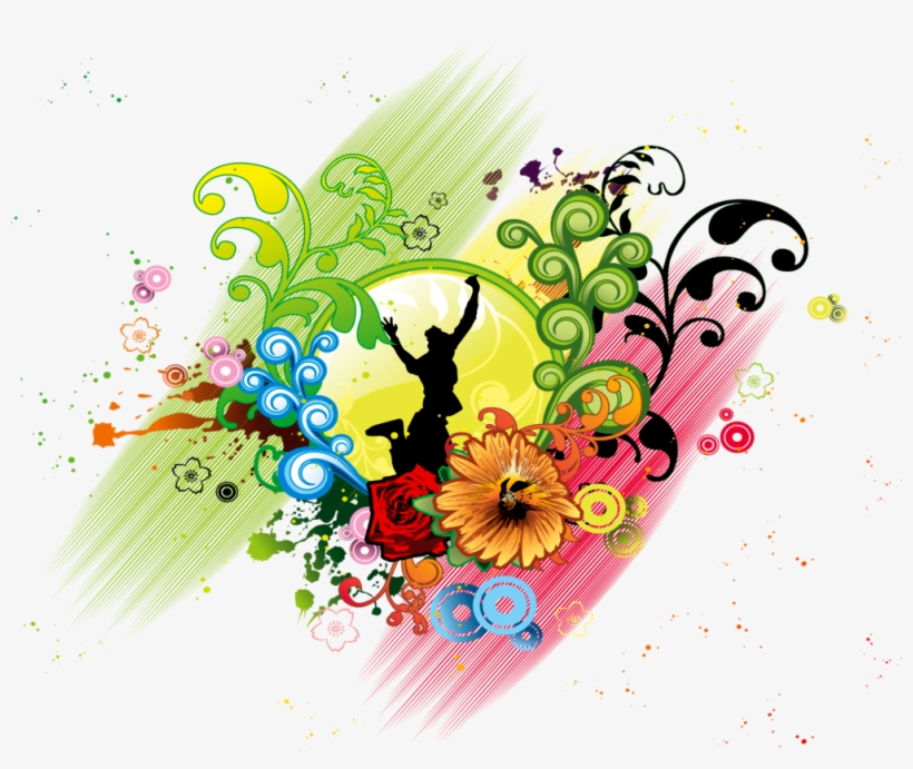 Vetor Floral Em Png - Free Vector, transparent png download