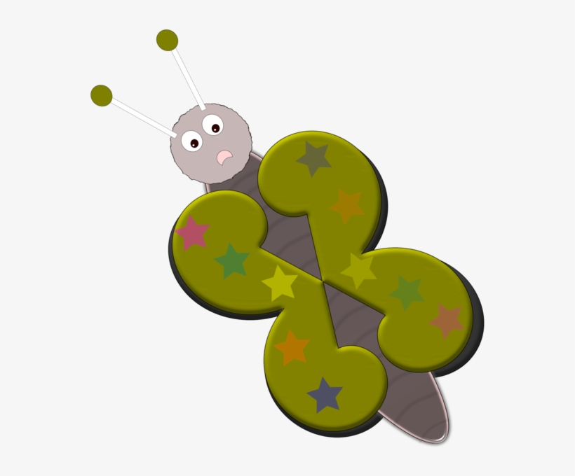 Butterfly Green Animal Coffee Yellow - Cartoon, transparent png download