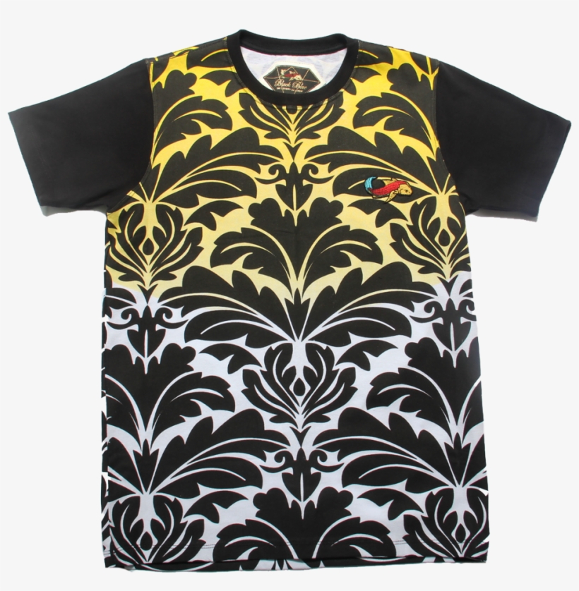 Camiseta Floral Amarela - Pattern, transparent png download