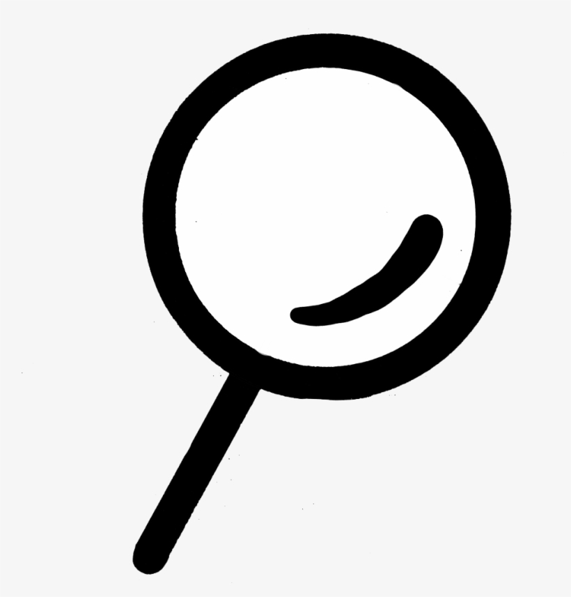 Icono De Lupa Para Legal Design Thinking - Circle, transparent png download