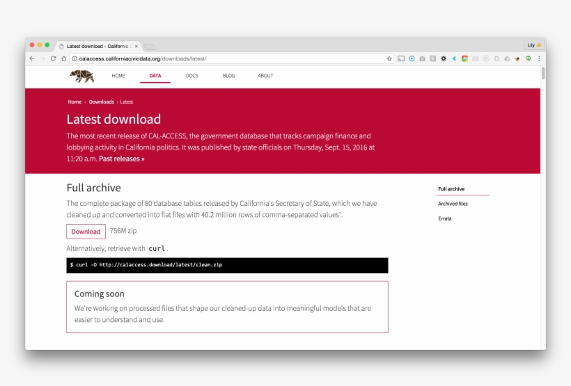 Download Individual Raw Files Or A Zip Of Everything - Web Page, transparent png download