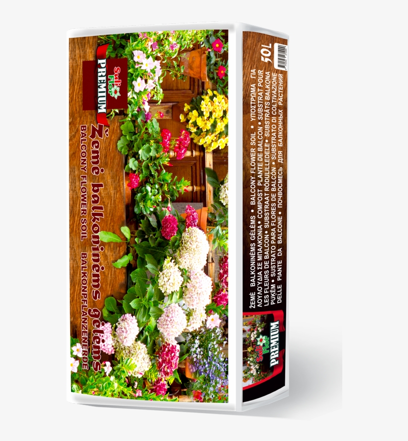 Balcony Flower Soil - Bouquet, transparent png download