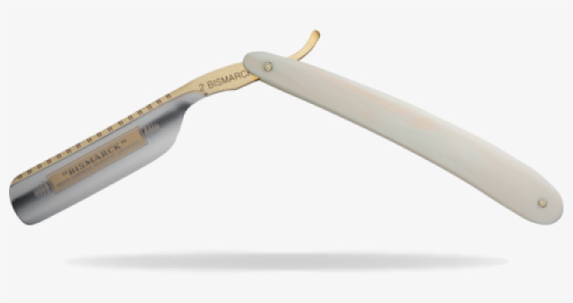 Dovo Bismarck Straight Razor, Pearl Acrylic, 6//8 By - Clothes Hanger, transparent png download