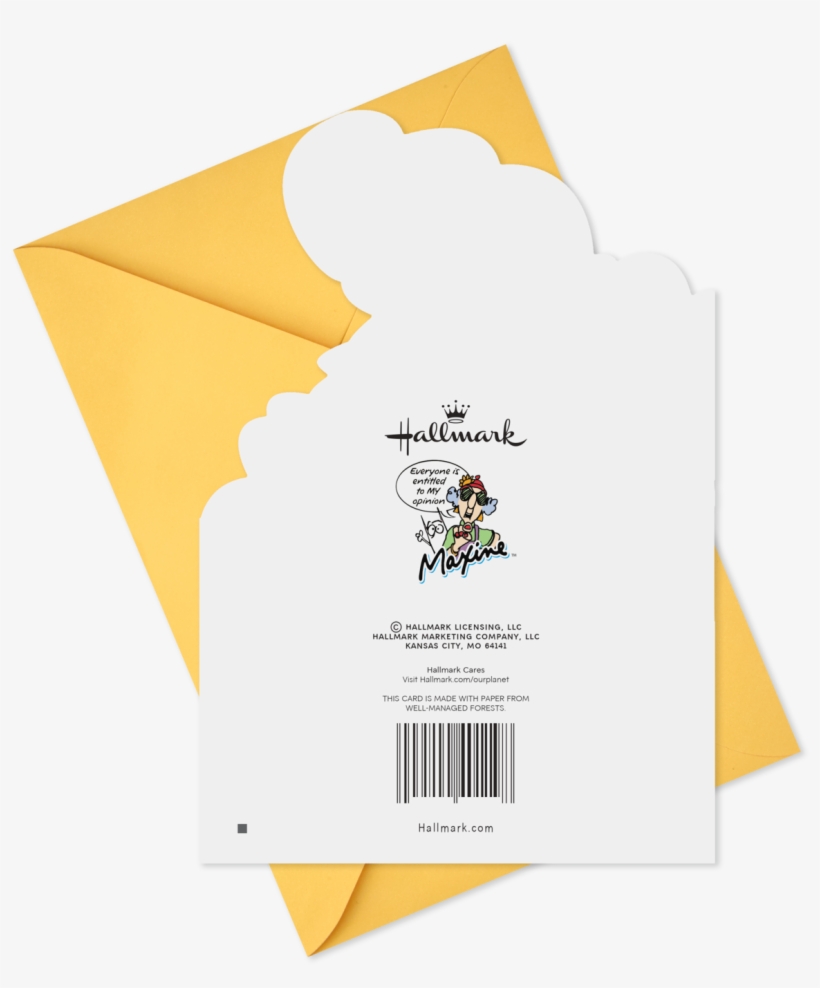 Maxine™ You Made The Cut Funny Birthday Card For Friend - Illustration, transparent png download