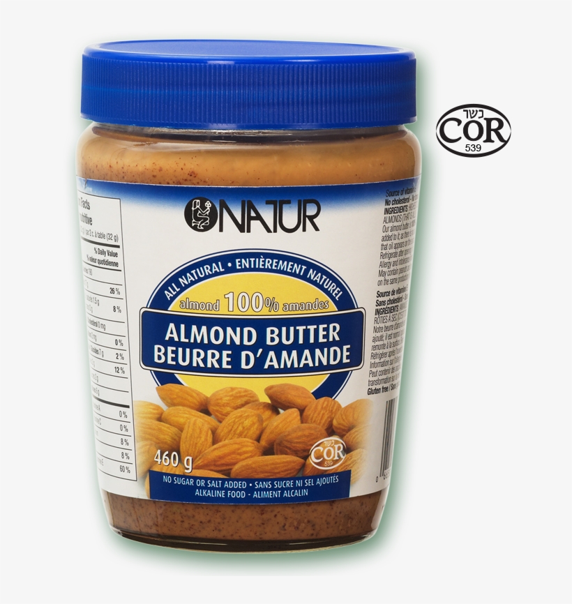 Natur® Almond Butter - Beurre D Amande Natur, transparent png download