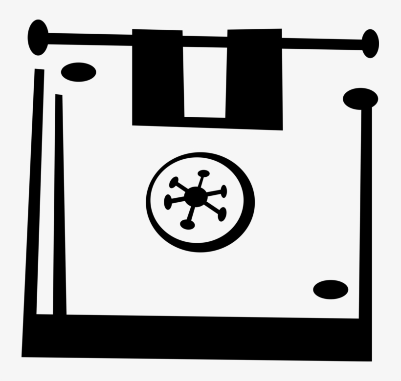 Vector Illustration Of Floppy Disk Digital Storage, transparent png download