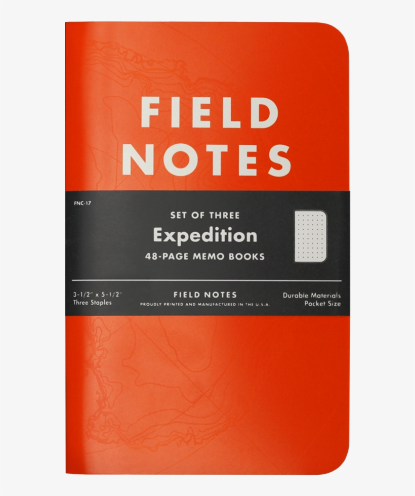 Field Notes Expedition - Book, transparent png download