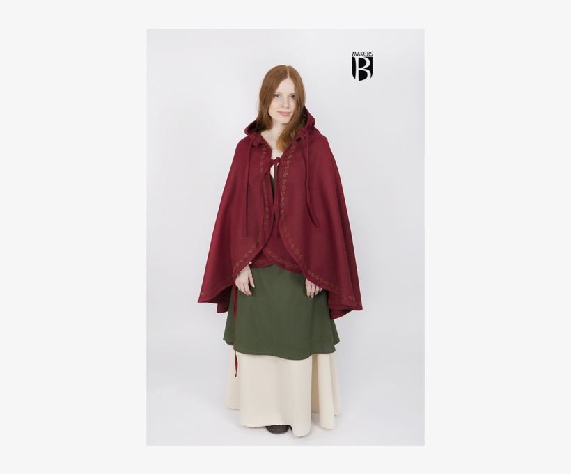 Cape Affra Red - Cape, transparent png download