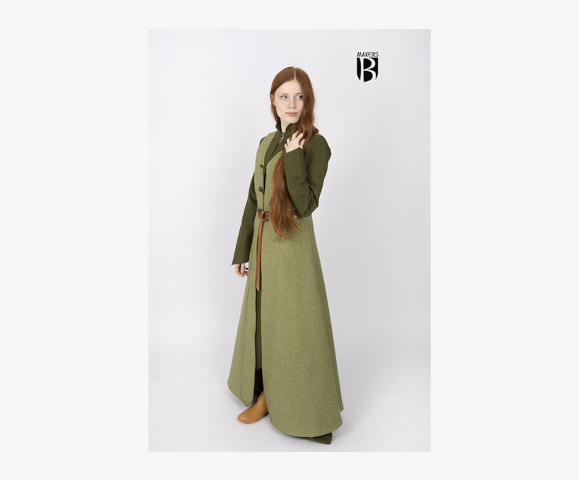Sleeveless Medieval Coat Maiva Ideal For Larp, Sca - Overcoat, transparent png download
