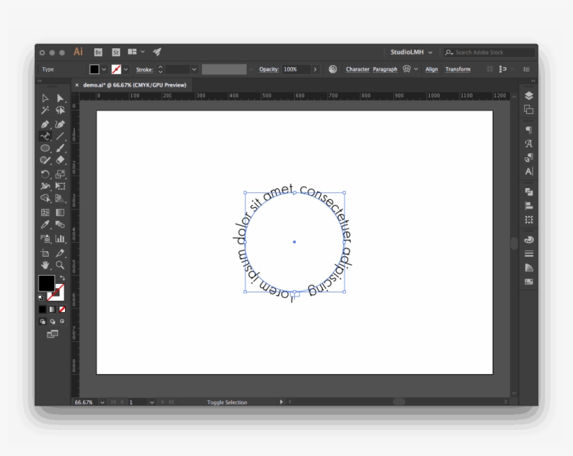 Select The Type Tool, And Click On The Path You Want - Computer Monitor, transparent png download