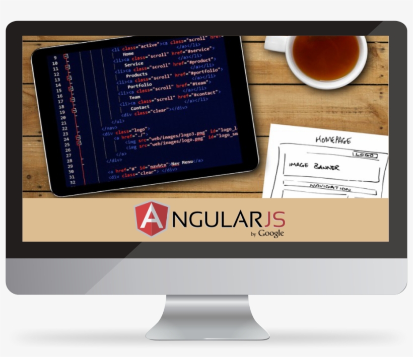 Angular Js - Sketch, transparent png download