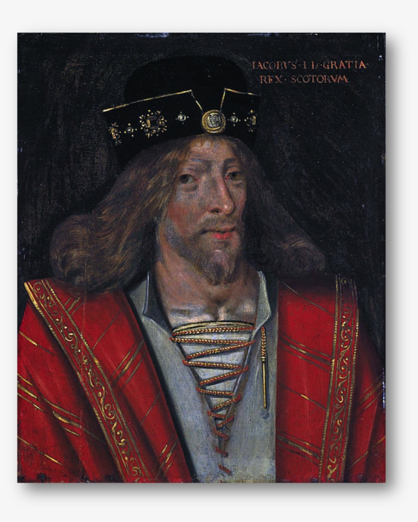 In The Dark Wintry Streets Of Perth, A Menace Lurks - James I Of Scotland, transparent png download