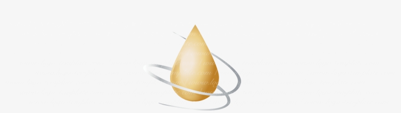 Free Logo Maker Oil Drop Logo Template - Bavarian Cream, transparent png download