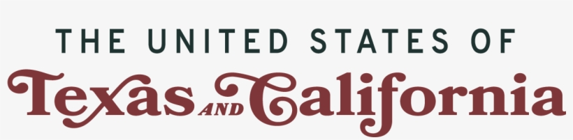 Texas And California - Oval, transparent png download