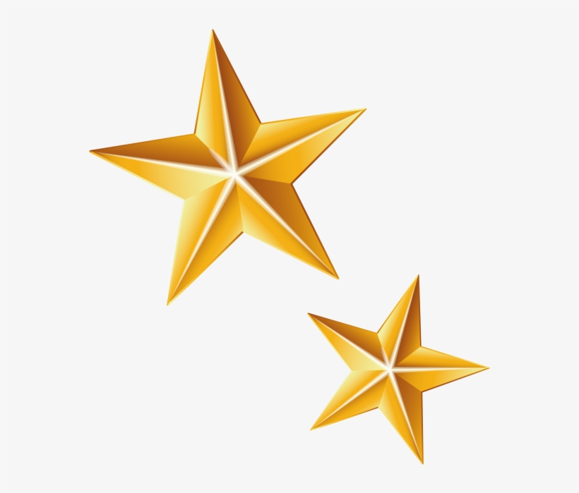 Golden Stars, transparent png download