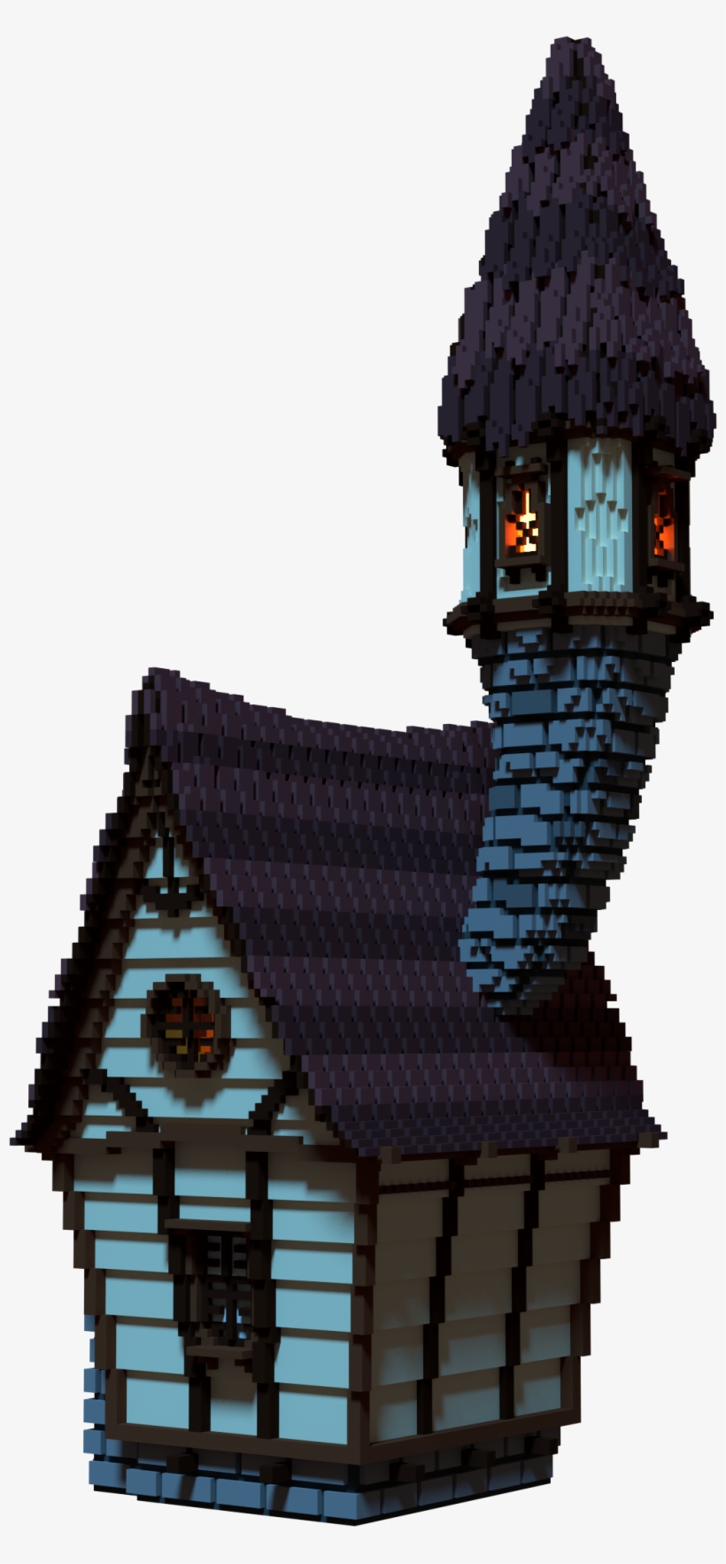 Currently Have A Base House And Tower, Need To Do Some - House, transparent png download