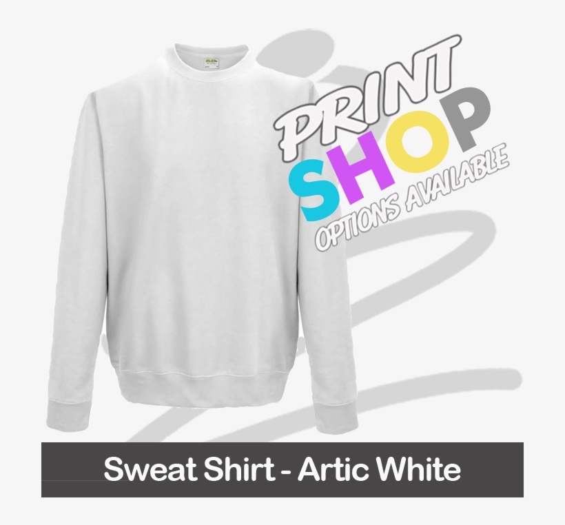 Sweat Shirt Jc030 Artic White - City Of Cardiff Swimming Club, transparent png download
