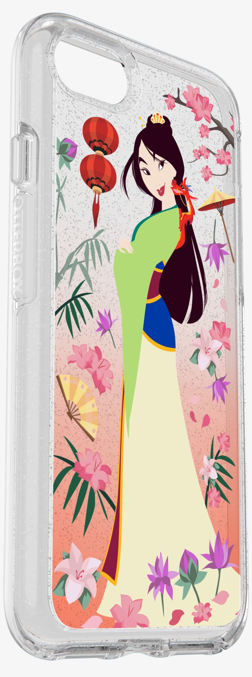 Otterbox Symmetry Series Power Of Princess Case For - Iphone Case Otterbox Mulan, transparent png download