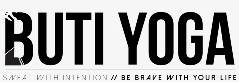 Main Logo Black - Buti Yoga, transparent png download