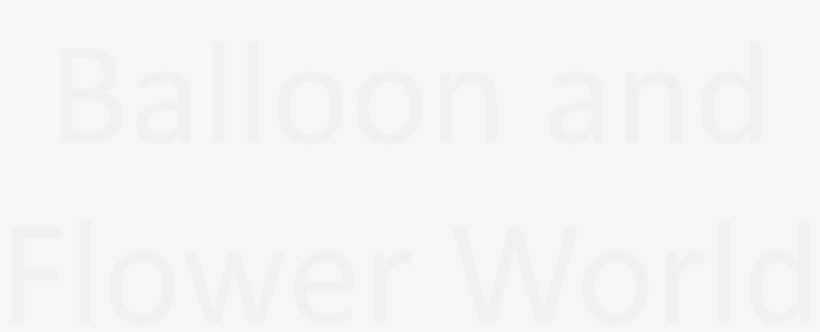 Balloon And Flower World - Black-and-white, transparent png download