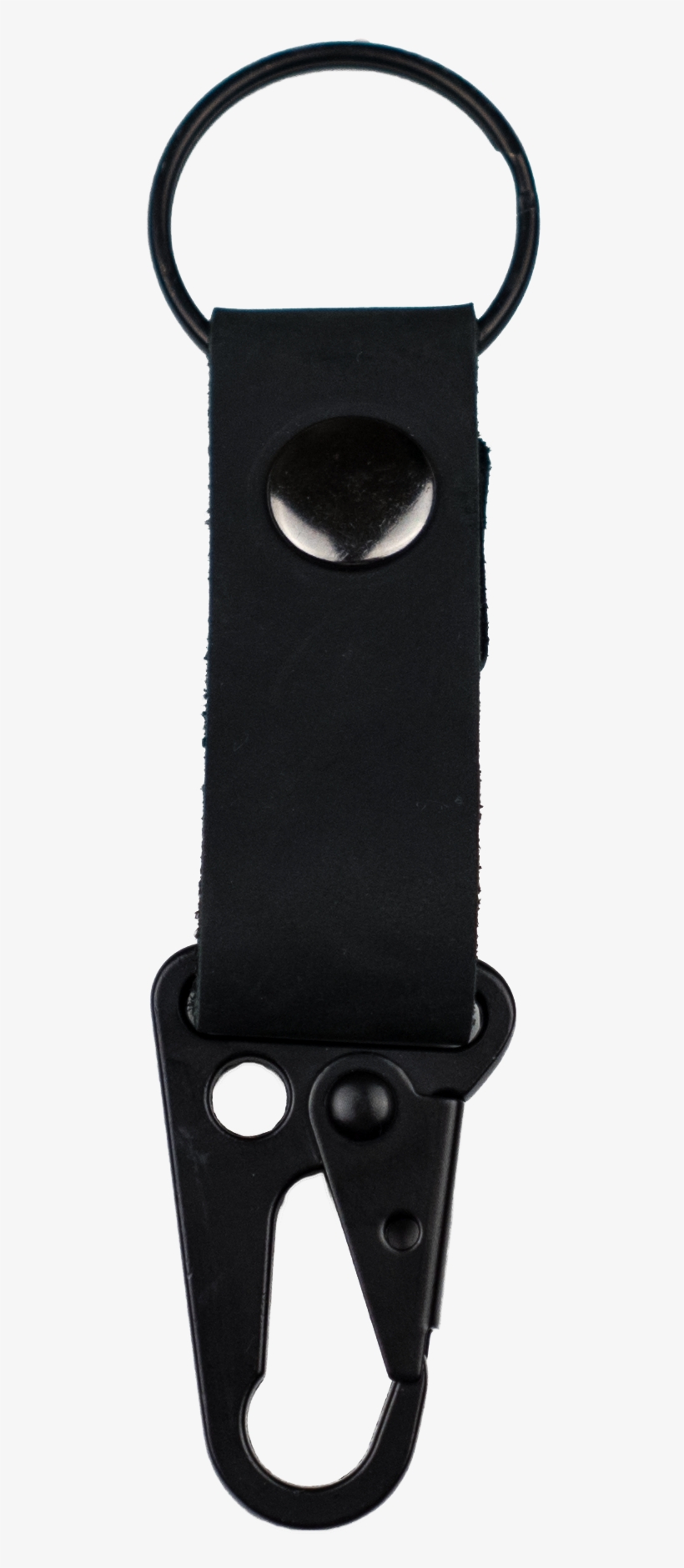 Black Leather Keychain, By, Mission Leather, Key, Chain, - Keychain, transparent png download