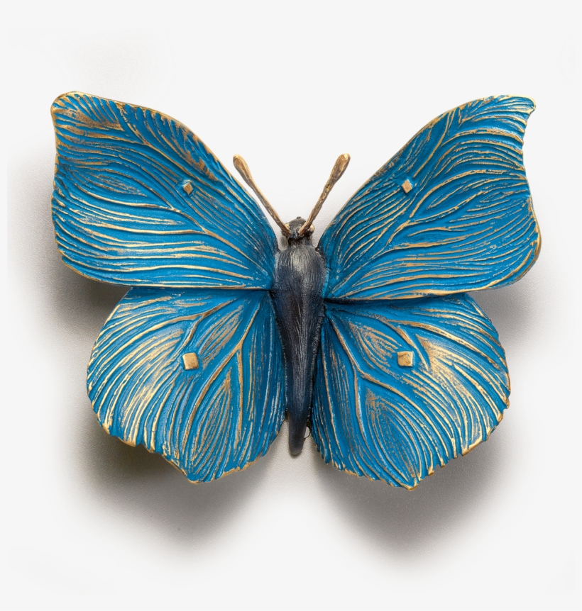 Bronzeskulptur Schmetterling - Schmetterling Bronze, transparent png download