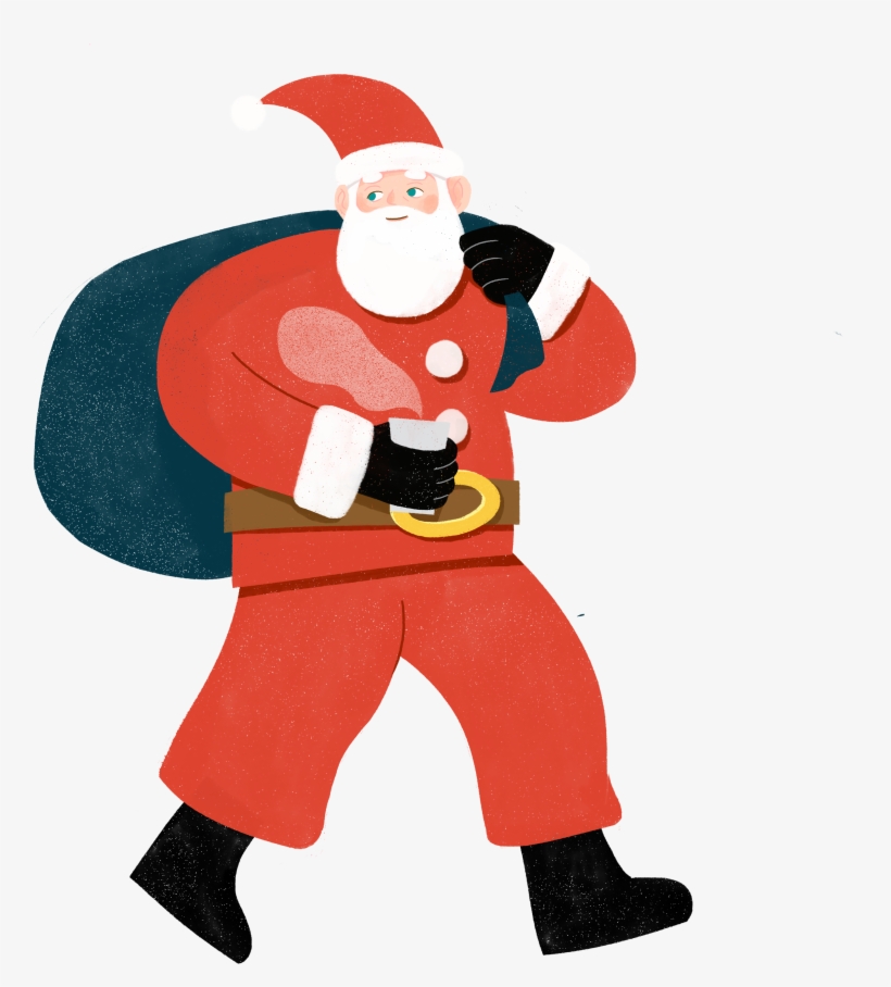 Make A Date With Santa - Cartoon, transparent png download