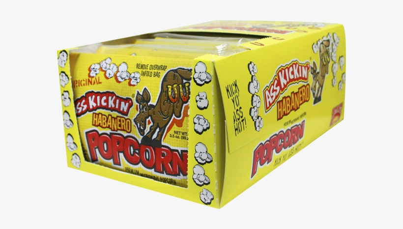 Ass Kickin' Habanero Popcorn 12 Pack $22 - I Can't Believe It's Not Butter!, transparent png download
