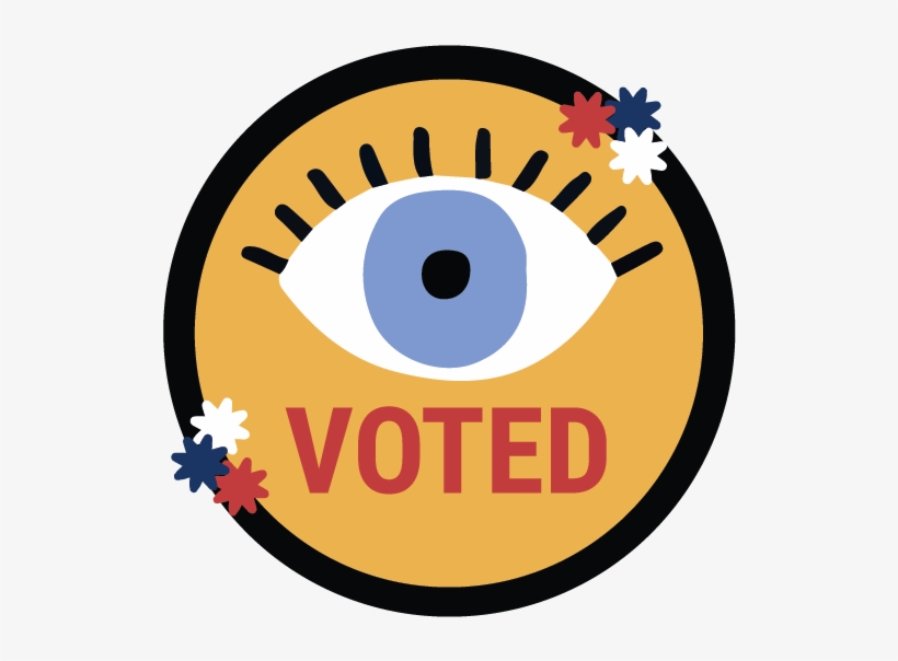 Vote Sticker Pack - Circle, transparent png download
