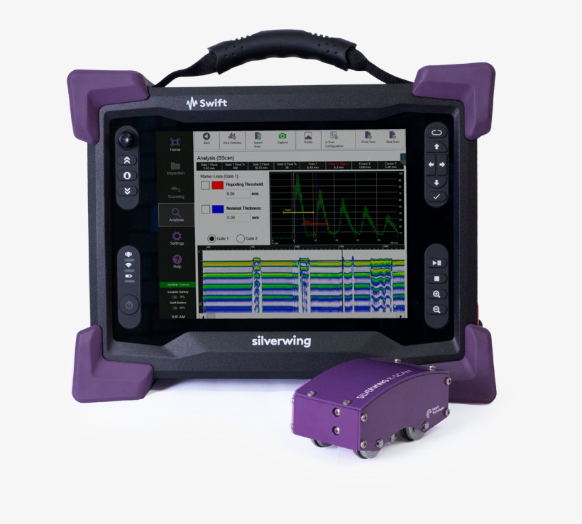 R Scan Ut Inspection System - Silverwing R Scan, transparent png download