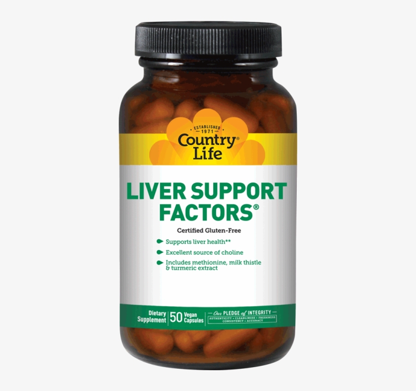 Liver Support Factors﻿® - Country Life B Complex, transparent png download