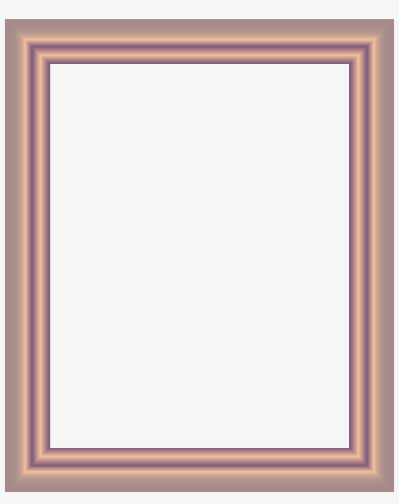Deco Border Frame Png Clip Art Image, transparent png download