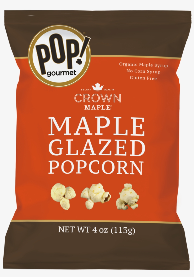 Crown Maple® Glazed Popcorn - Snack, transparent png download