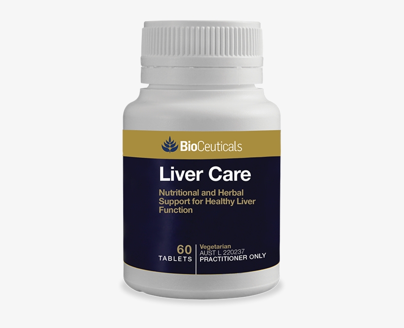 Liver Care 60 Tablets Show Detailed Photo - Bioceuticals Zinc, transparent png download