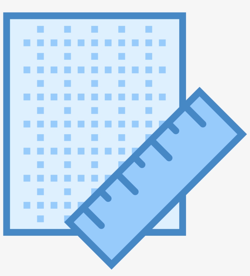 The Icon Is A Simplified Depiction Of A Piece Of Grid, transparent png download
