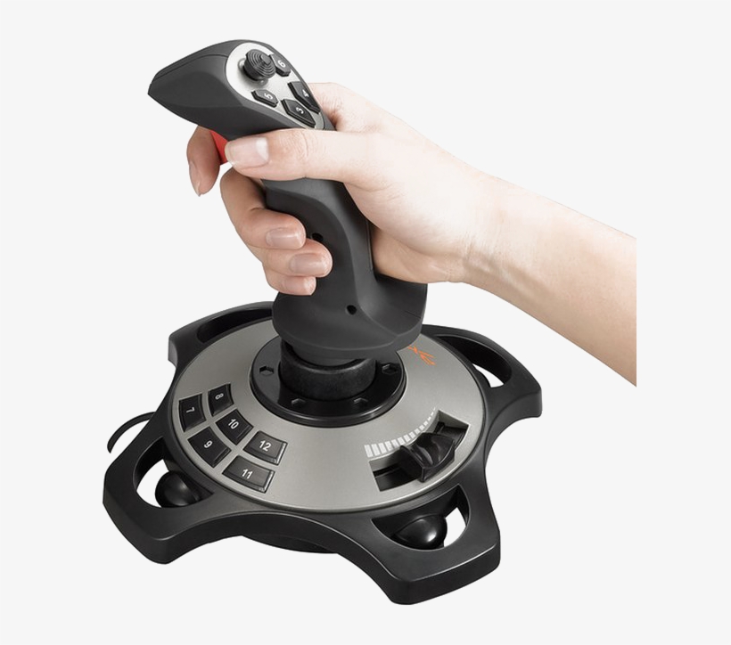 Joystick Png Image Transparent - Flight Simulator Joystick, transparent png download