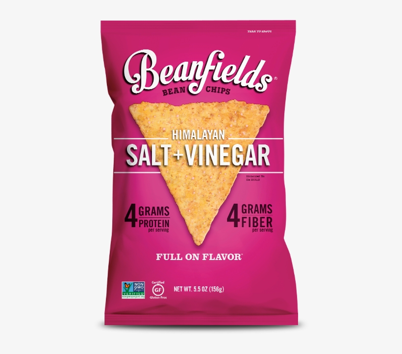 Himalayan Salt & Vinegar Bean Chips - Whole Grain, transparent png download