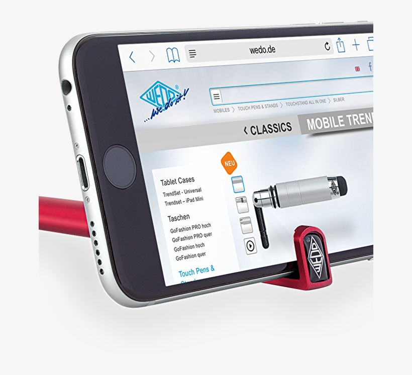 Touch Pen Triple 3 In - Iphone, transparent png download