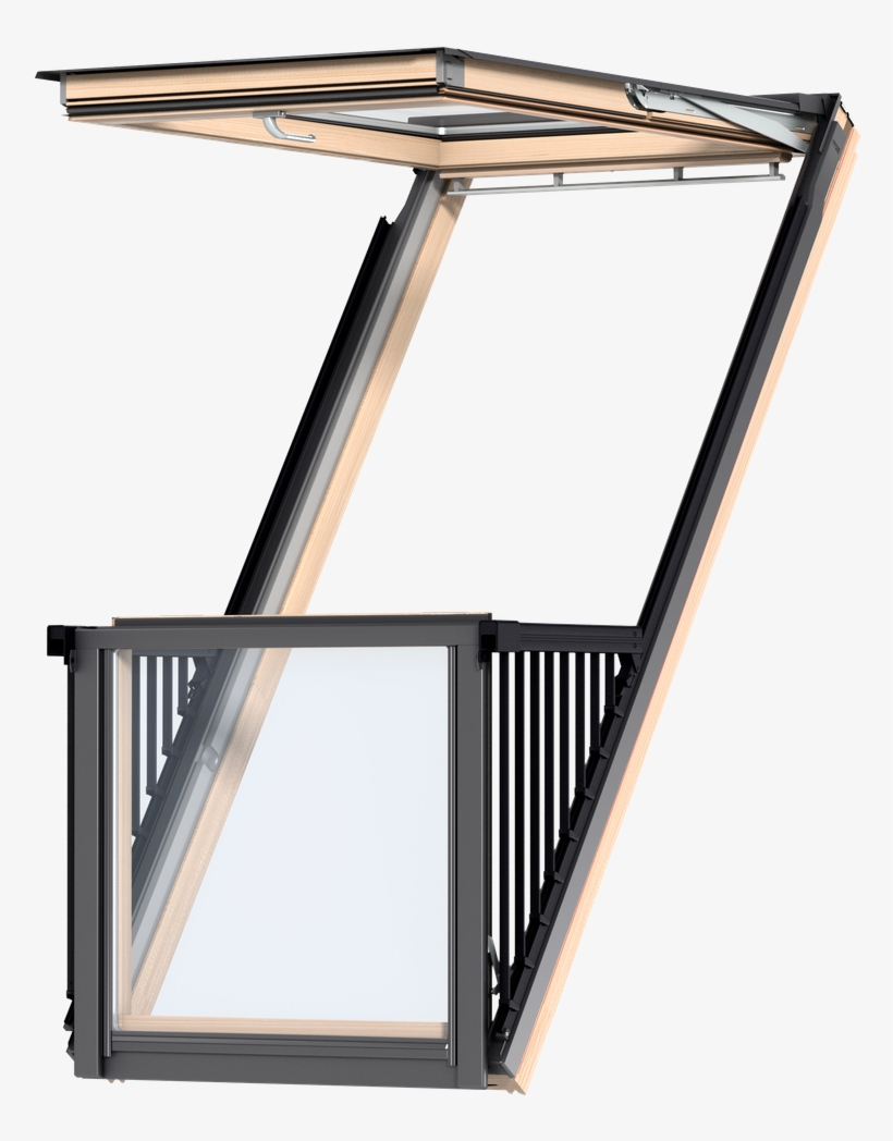 Roof Balcony Cabrio Gdl 3066 Roof Balcony Cabrio Gdl - Velux Gdl, transparent png download