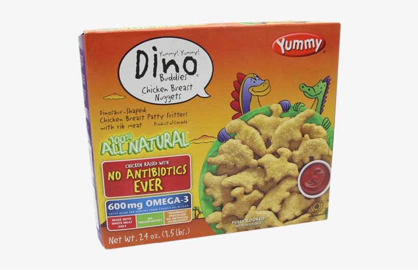 Dino Buddies Chicken Breast Nuggets - Dino Chicken Nuggets, transparent png download