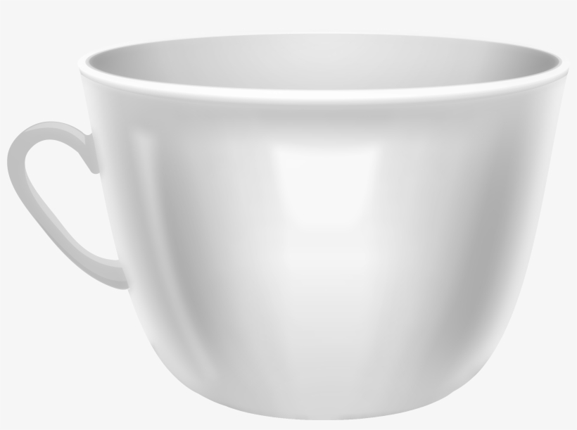 White Coffee Mug Png Clip Art - Coffee Cup, transparent png download