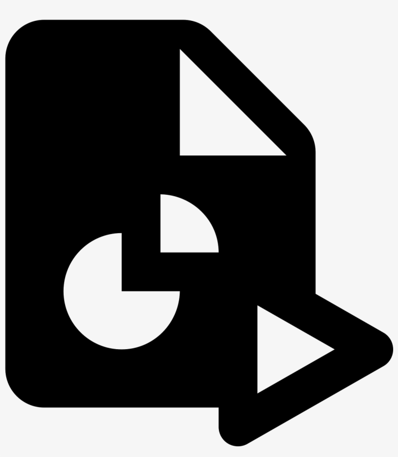 Jogar O Relatório Gráfico De Pizza Icon - Sign, transparent png download