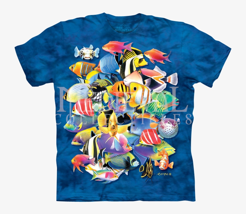 Tropical Fish Jam T Shirt - Tropische Shirt, transparent png download