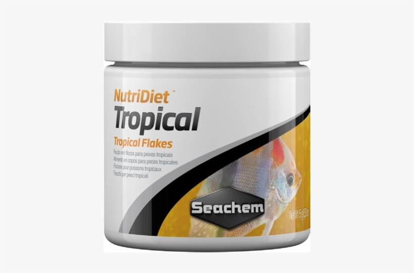 Seachem Nutridiet Tropical Flakes - Seachem, transparent png download