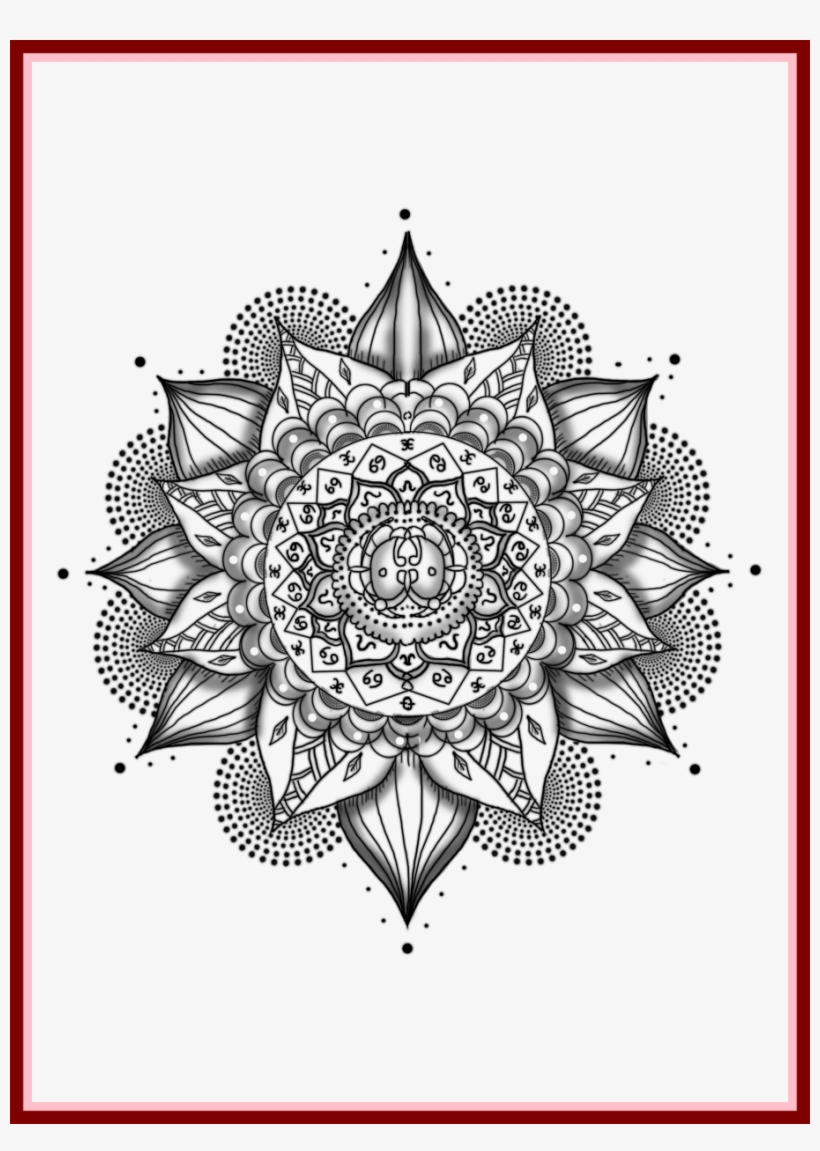 Awesome Png Transparent All Tattoo Pict Of - White Mandala Picsart Png, transparent png download