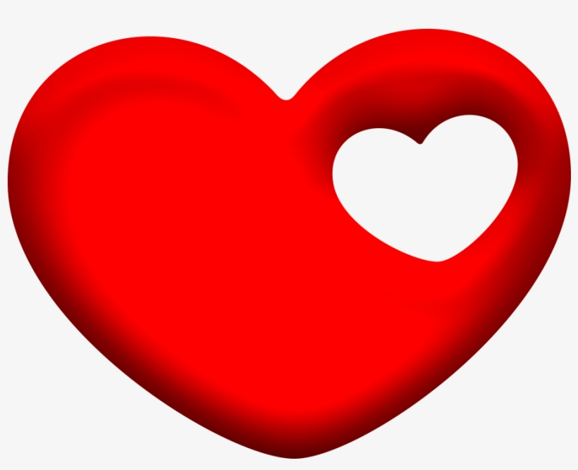Love Heart Png Transparent - Heart, transparent png download