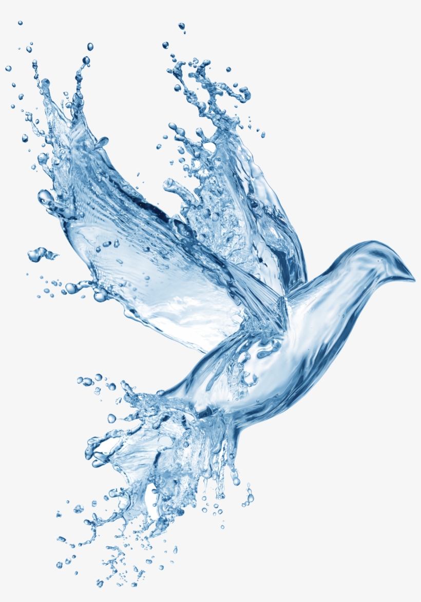 Bible God Water Effects Prayer Gospel Disciple Clipart - Espiritu Santo Como Agua, transparent png download