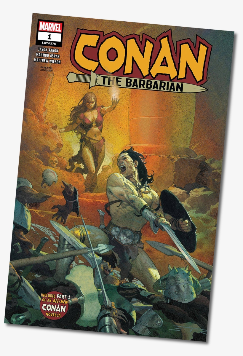 0102182 - Conan The Barbarian #1 2019, transparent png download
